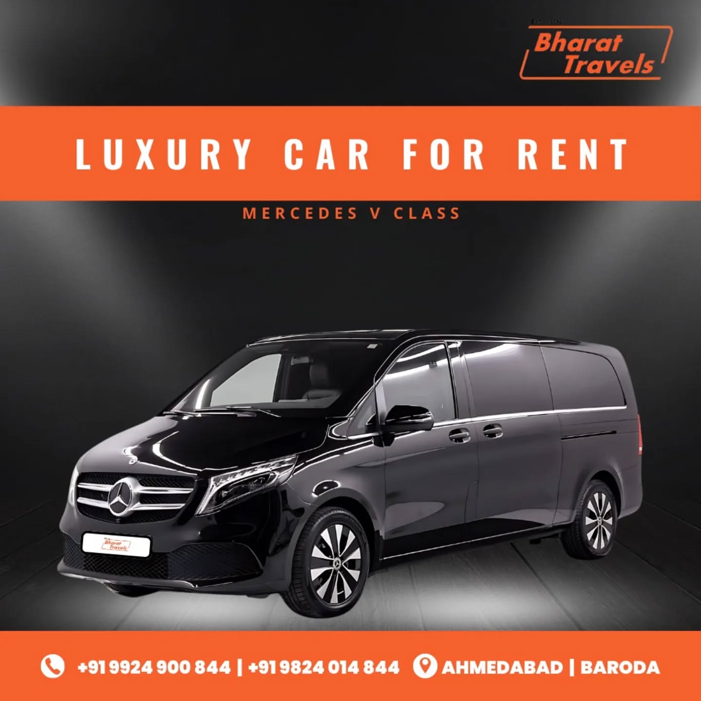 Mercedes car rental in ahmedabad